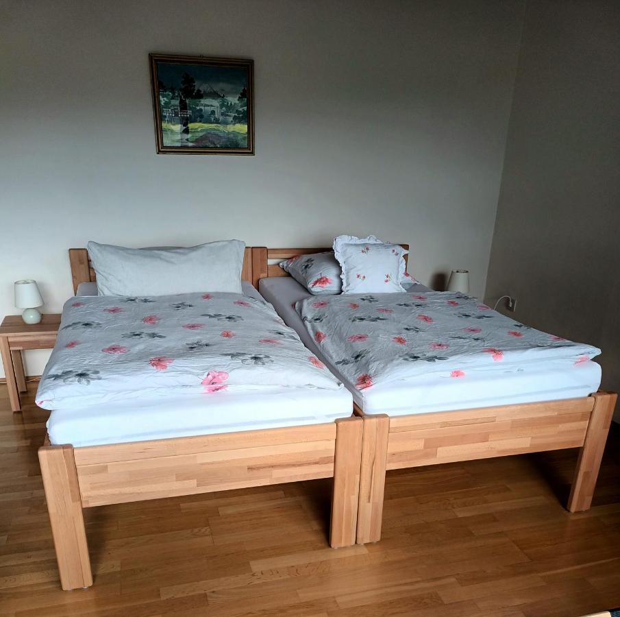 Buedingen-Ferienwohnung Bausch Esterno foto